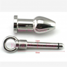 Анальная пробка с душем. Металл. photo 4