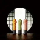 Вібратор IROHA ZEN Hanacha з ніжною ребристою поверхнею photo 8