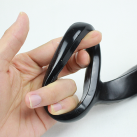 Силиконовая анальная пробка с кольцом для пениса photo 1