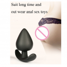 Черная анальная пробка photo 3