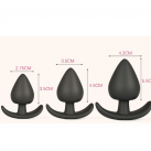 Черная анальная пробка photo 4