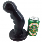 Чорний великий фалоімітатор, 8.26 дюймів photo 2