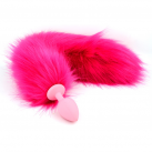 Анальная пробка. Силикон. С хвостом. photo 3