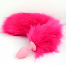 Анальная пробка. Силикон. С хвостом. photo 6