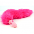 Анальная пробка. Силикон. С хвостом. photo 2