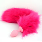 Анальная пробка. Силикон. С хвостом. photo 4