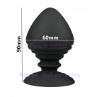 Анальная пробка силиконовая photo 3