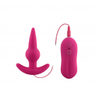 Анальная пробка. Силикон. Вибрационная. 10 скоростей. photo 4