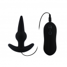 Анальная пробка. Силикон. Вибрационная. 10 скоростей. photo 1