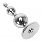 Анальная пробка. Металл. Для эллектростимуляции. photo 4