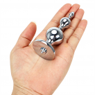 Анальная пробка. Металл. Для эллектростимуляции. photo 6