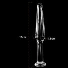 Анальная пробка. Стекло. 12 см. photo 2