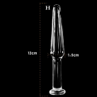 Анальная пробка. Стекло. 12 см. photo 1