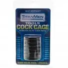 Насадка эрекционная TITANMEN COCK CAGE BLACK photo 2