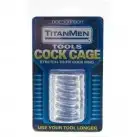 Насадка эрекционная TITANMEN COCK CAGE CLEAR photo 2