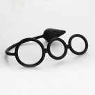 Анальная пробка с кольцами. Силикон. photo 5