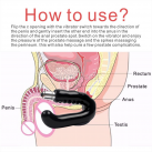 Массажер простаты. Силикон. Вибрационный. photo 6