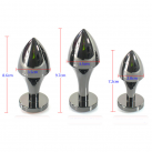 Анальная пробка из нержавеющей стали, 1 шт.  photo 3