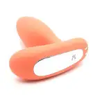 Вібропробка і масажер простати 2-в-1 KISTOY Gordon Orange з пультом ДК, гнучка ніжка photo 6