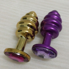 Анальная пробка спиральная photo 6