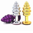 Анальная пробка спиральная photo 2