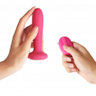 Силиконовый анальный вибратор с подогревом и дистанционным управлением, водонепроницаемый photo 4