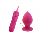 Анальная пробка с вибрацией 114*62 мм photo 6