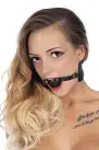 Фіксатор для рук з кляпом і маскою Fetish Tentation Wrist Straps with Ball Gag photo 2