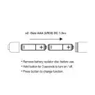 Вібратор Rocks Off RO-140mm Prism Rainbow photo 4