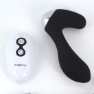 Силиконовый анальный вибратор с беспроводным пультом управления photo 3