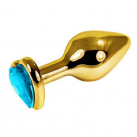 Анальная пробка. Нержавеющая сталь. Цвет золото. 50 шт. photo 6