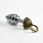 Анальная пробка металлическая Lovetoy  photo 1