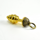 Анальная пробка металлическая Lovetoy  photo 3