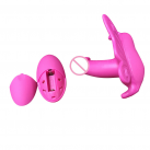 Вибратор анальный. Бабочка. Силикон. Беспроводной пульт дистанционного управления photo 2