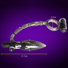 Анальный вибратор Zerosky Butt Plug с кольцом для пениса photo 4