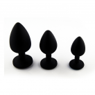 Анальная пробка силиконовая 2.8*6.9 СМ  photo 1