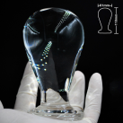 Большая анальная пробка из стекла photo 2