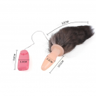 Анальная пробка с хвостом photo 1