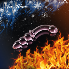 Стеклянный фаллоимитатор AuReve, цвет розовый photo 6