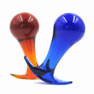 Анальная пробка Butt Plug H8-3-1 из стекла photo 2