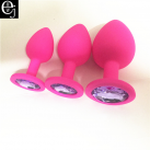 Анальная пробка. Силикон. 3 шт. photo 6