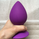 Силиконовая анальная пробка photo 2