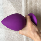 Силиконовая анальная пробка photo 5