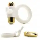 Вибронасадка эрекционная WHITE RABBIT RING photo 3