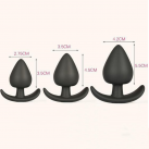 Анальная пробка силиконовая Zerosky photo 4