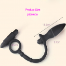 Анальная пробка с кольцом и вибрацией photo 4