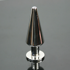 Анальная пробка металлическая 39*110 мм 450 г  photo 2