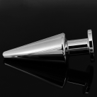 Анальная пробка металлическая 39*110 мм 450 г  photo 1