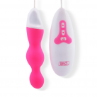 Водонепроницаемый анальный вибратор из силикона, 10 режимов photo 2