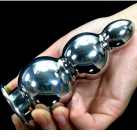 Анальная пробка. Нержавеющая сталь. 12,3х5,1 см. photo 3